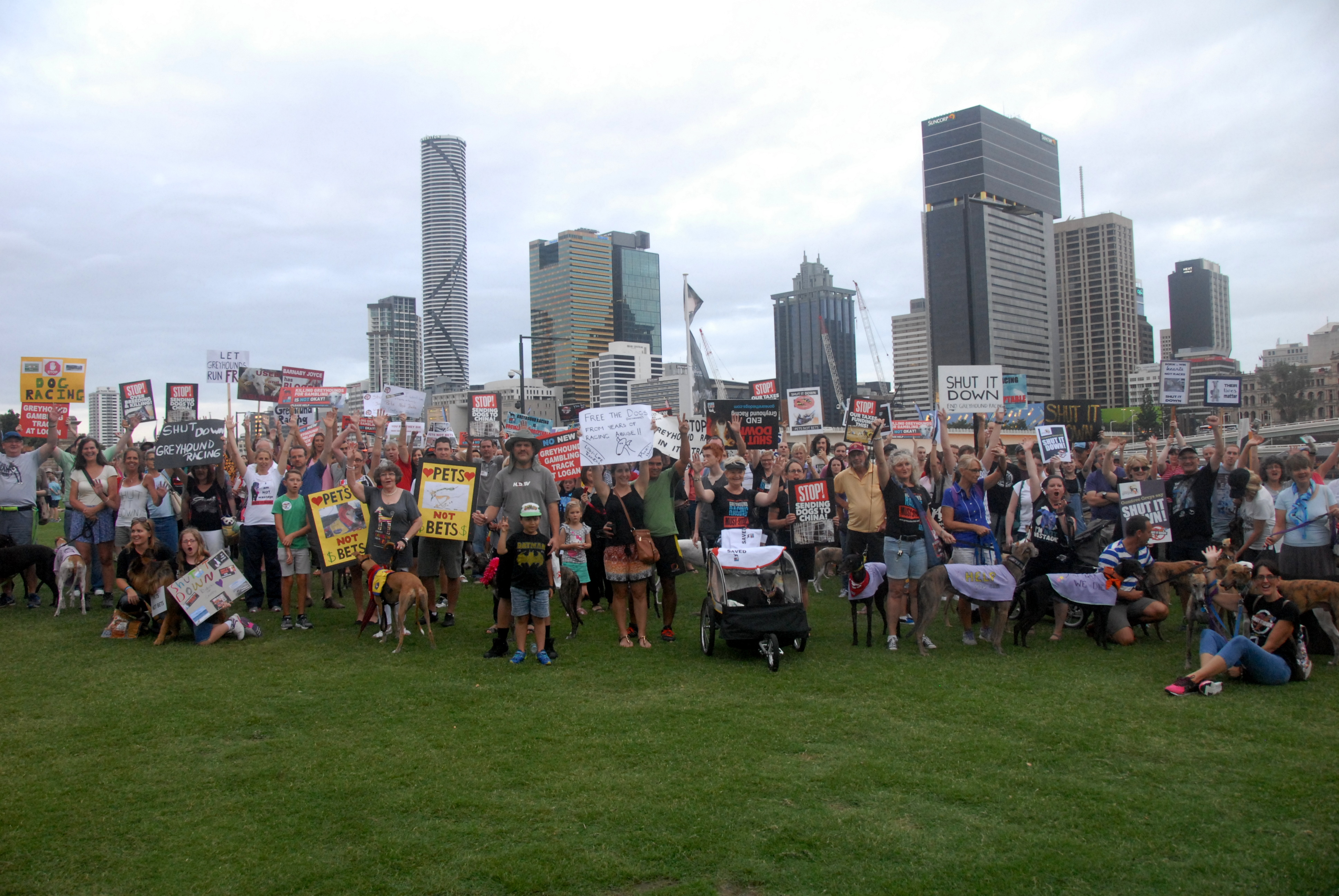 Brisbane Shut It Down Rally - 7 Feb 2016